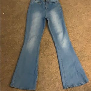 Flare pants from fashion nova